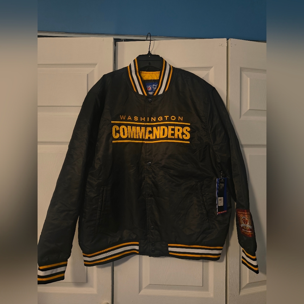 Washington Commanders Black Jacket